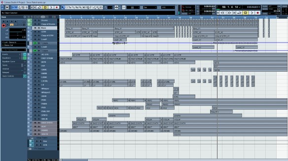 cubase window